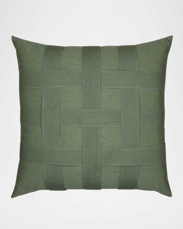 Basketweave Pillow, 20" Square